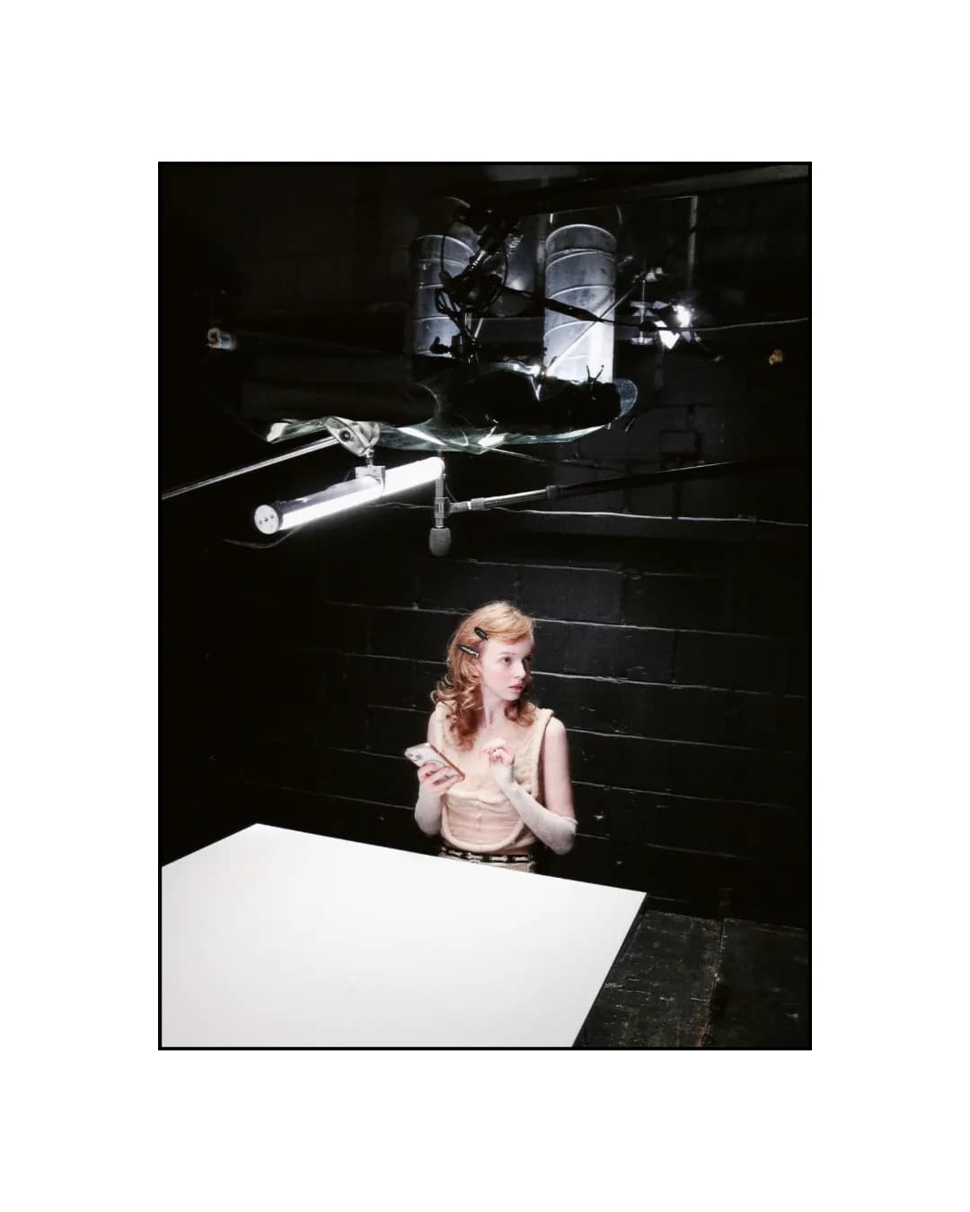 Behind-the-scenes photography on the Girls Gone Guilty fashion film for Ruby Hung — 2 of 136