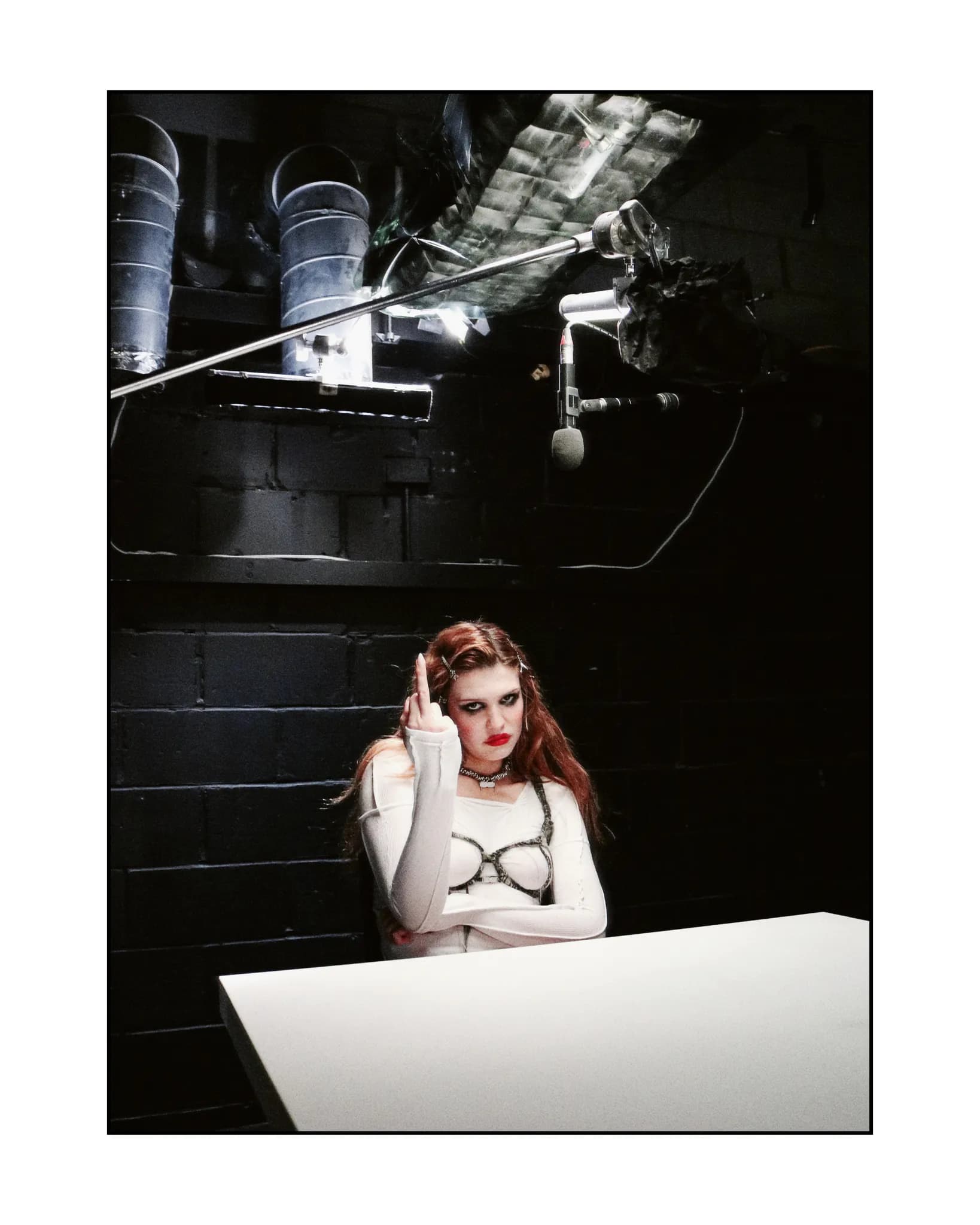 Behind-the-scenes photography on the Girls Gone Guilty fashion film for Ruby Hung — 78 of 136