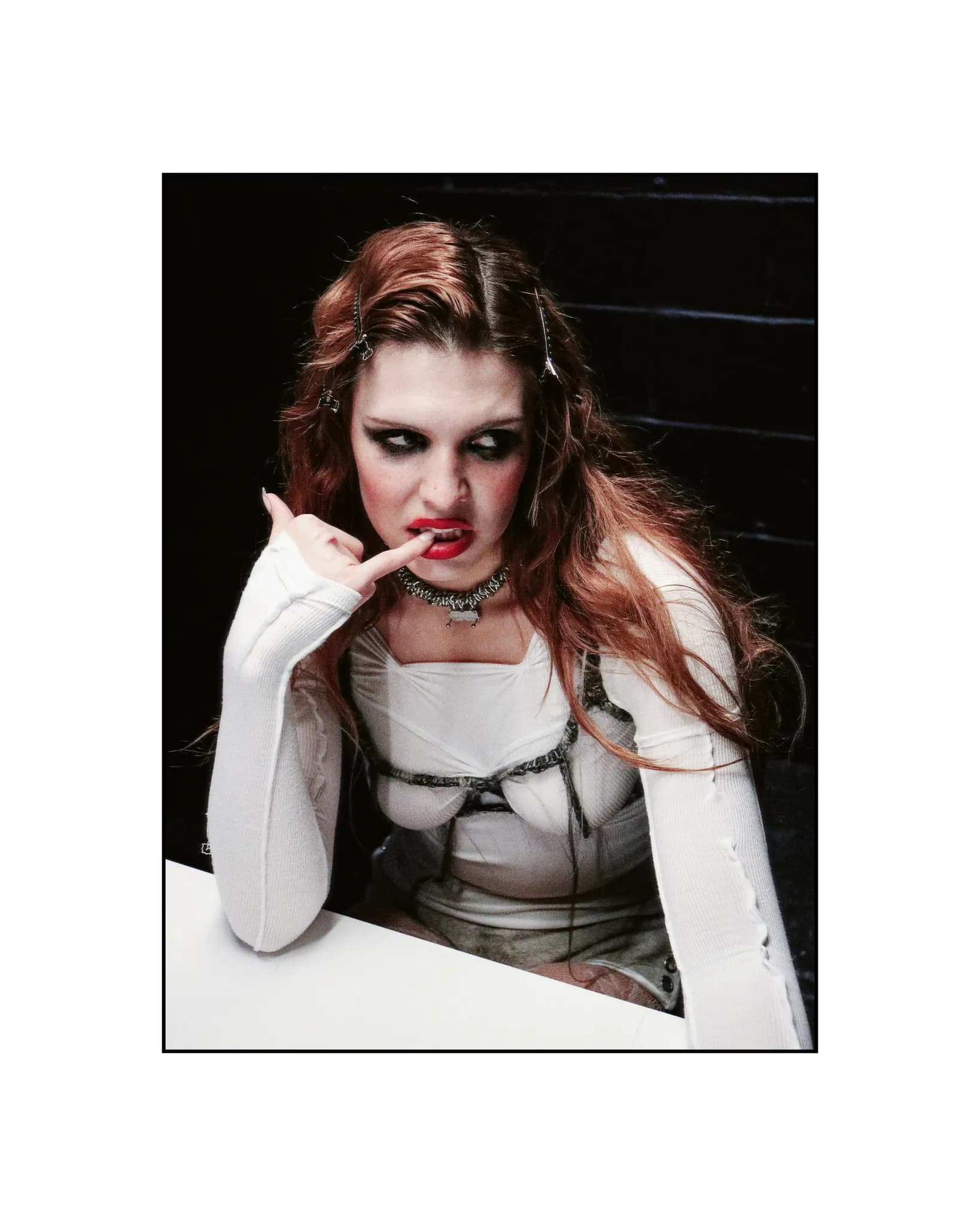 Behind-the-scenes photography on the Girls Gone Guilty fashion film for Ruby Hung — 46 of 136
