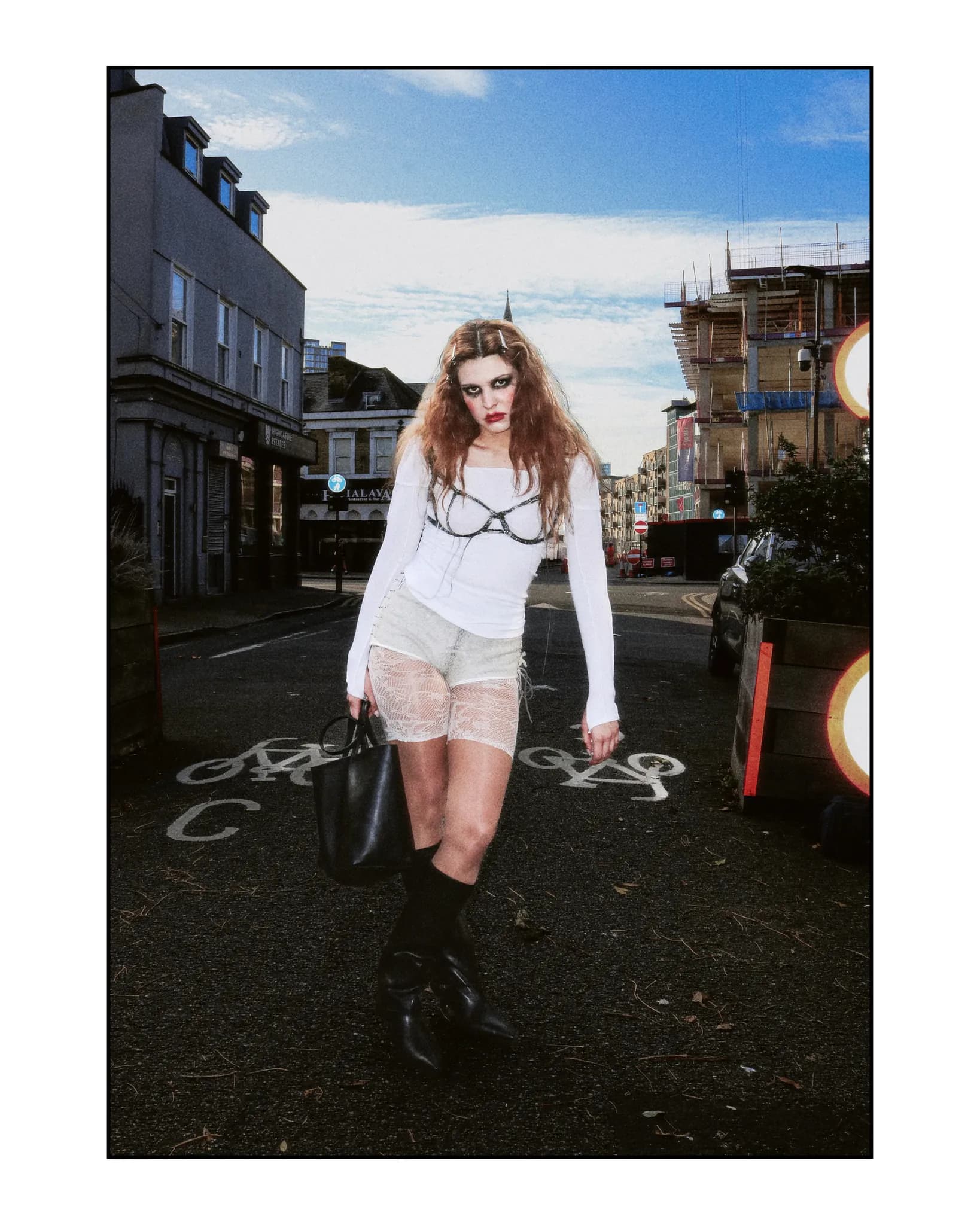 Behind-the-scenes photography on the Girls Gone Guilty fashion film for Ruby Hung — 33 of 136