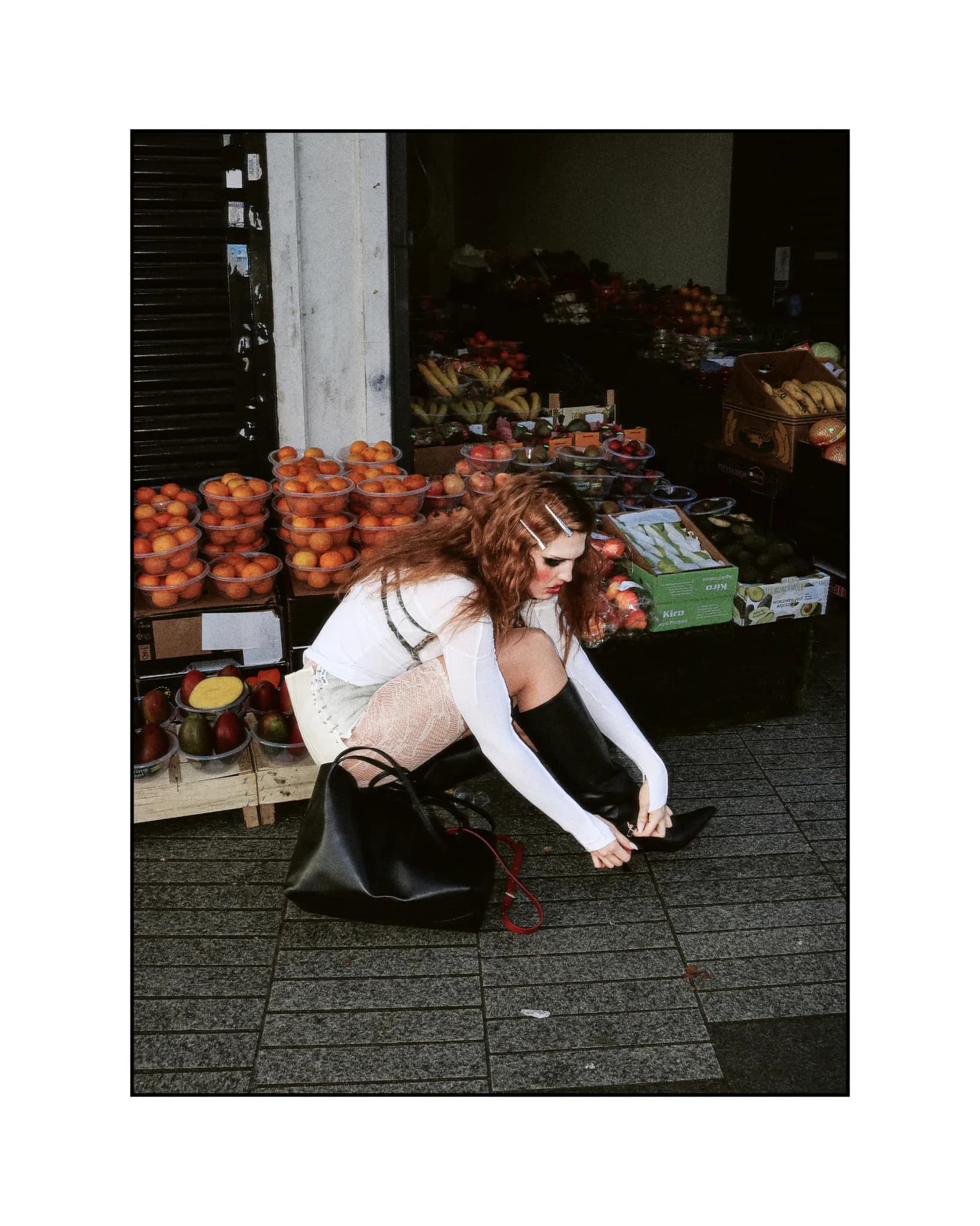 Behind-the-scenes photography on the Girls Gone Guilty fashion film for Ruby Hung — 65 of 136