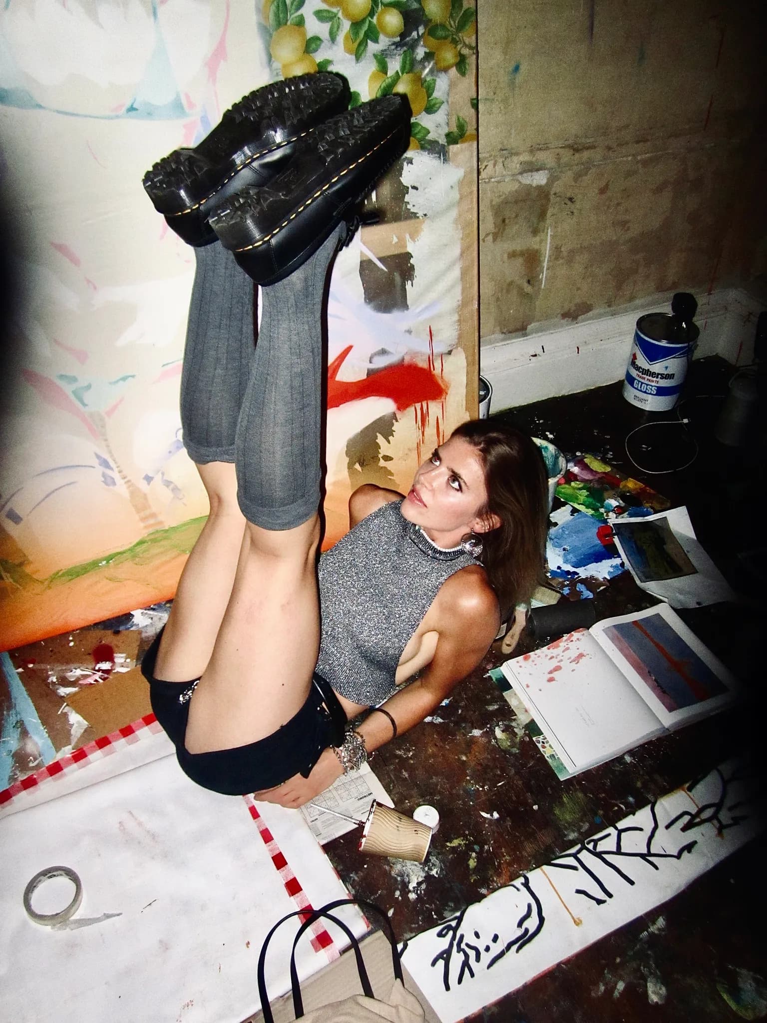 Behind the scenes with Isabelle Bonfrer, styling for Luc Waring — 14 of 47