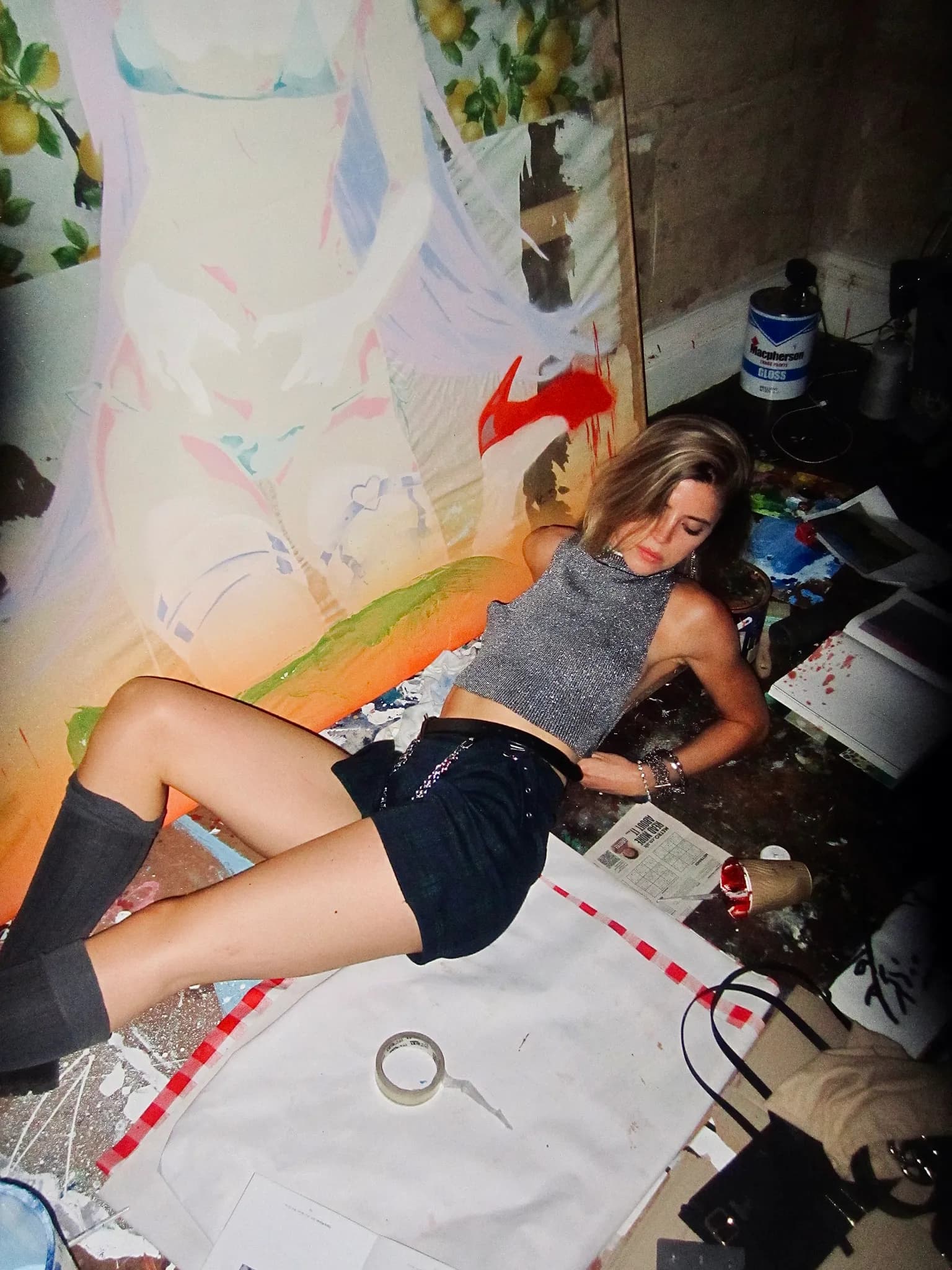 Behind the scenes with Isabelle Bonfrer, styling for Luc Waring — 17 of 47