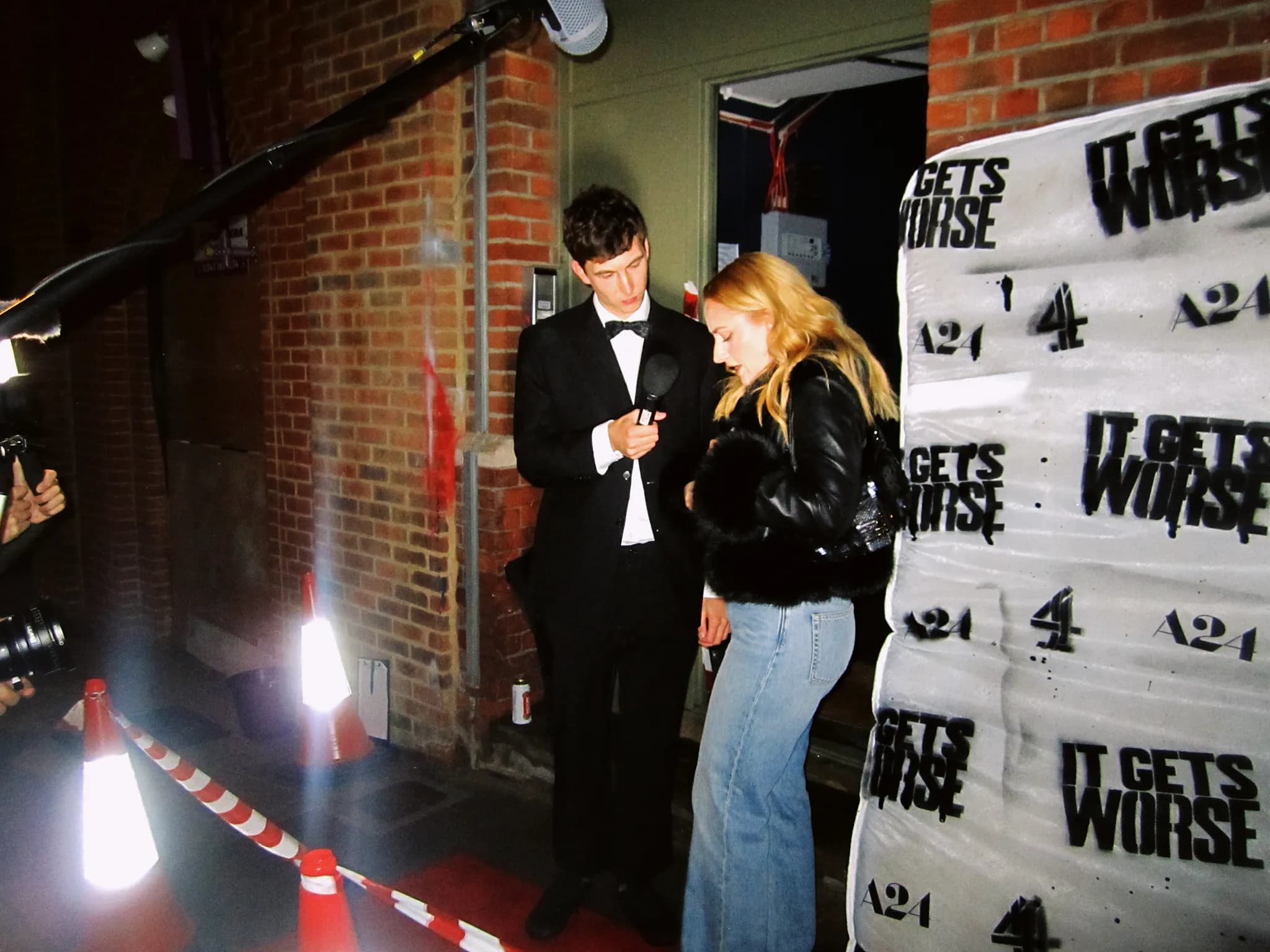 Photographs from the It Gets Worse premiere for Channel 4 × A24 — 2 of 80