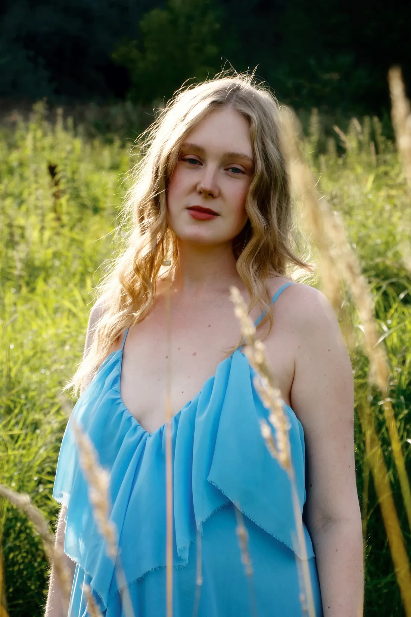 Portrait photography of Katerina, outdoors in summer — 2 of 21