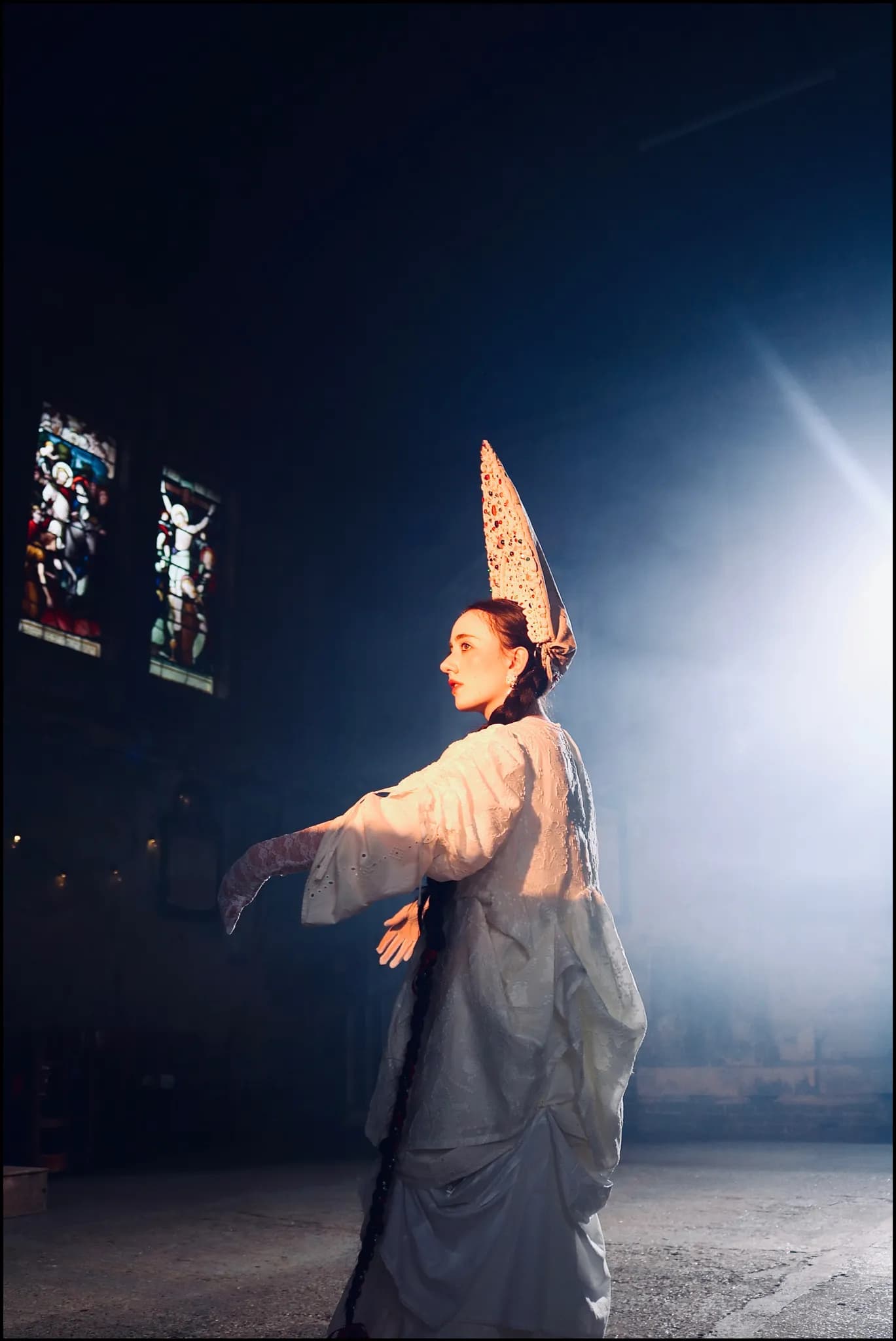 Behind-the-scenes and editorial photography on the Maslenitsa fashion film for Kylbach — 1 of 20