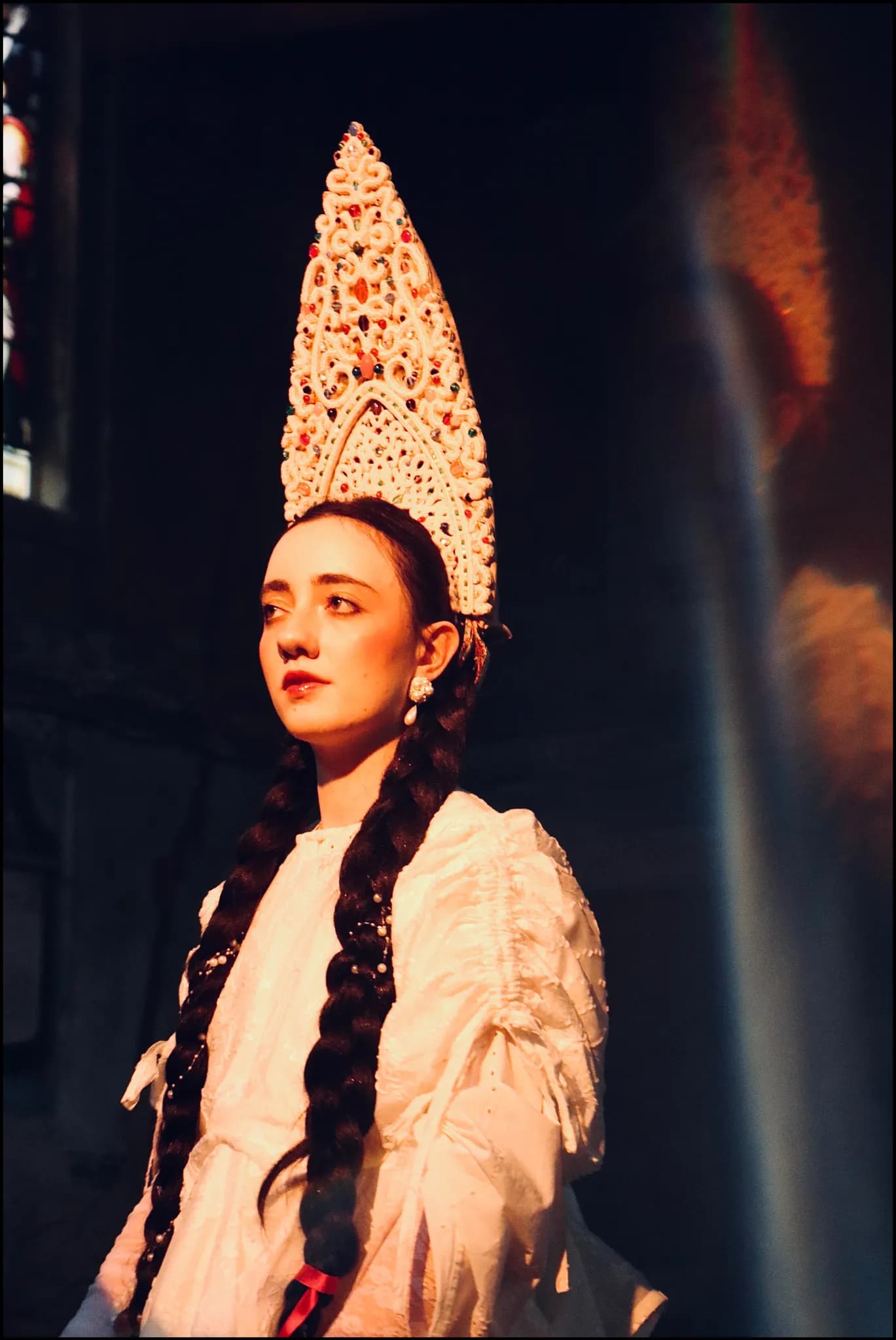 Behind-the-scenes and editorial photography on the Maslenitsa fashion film for Kylbach — 4 of 20