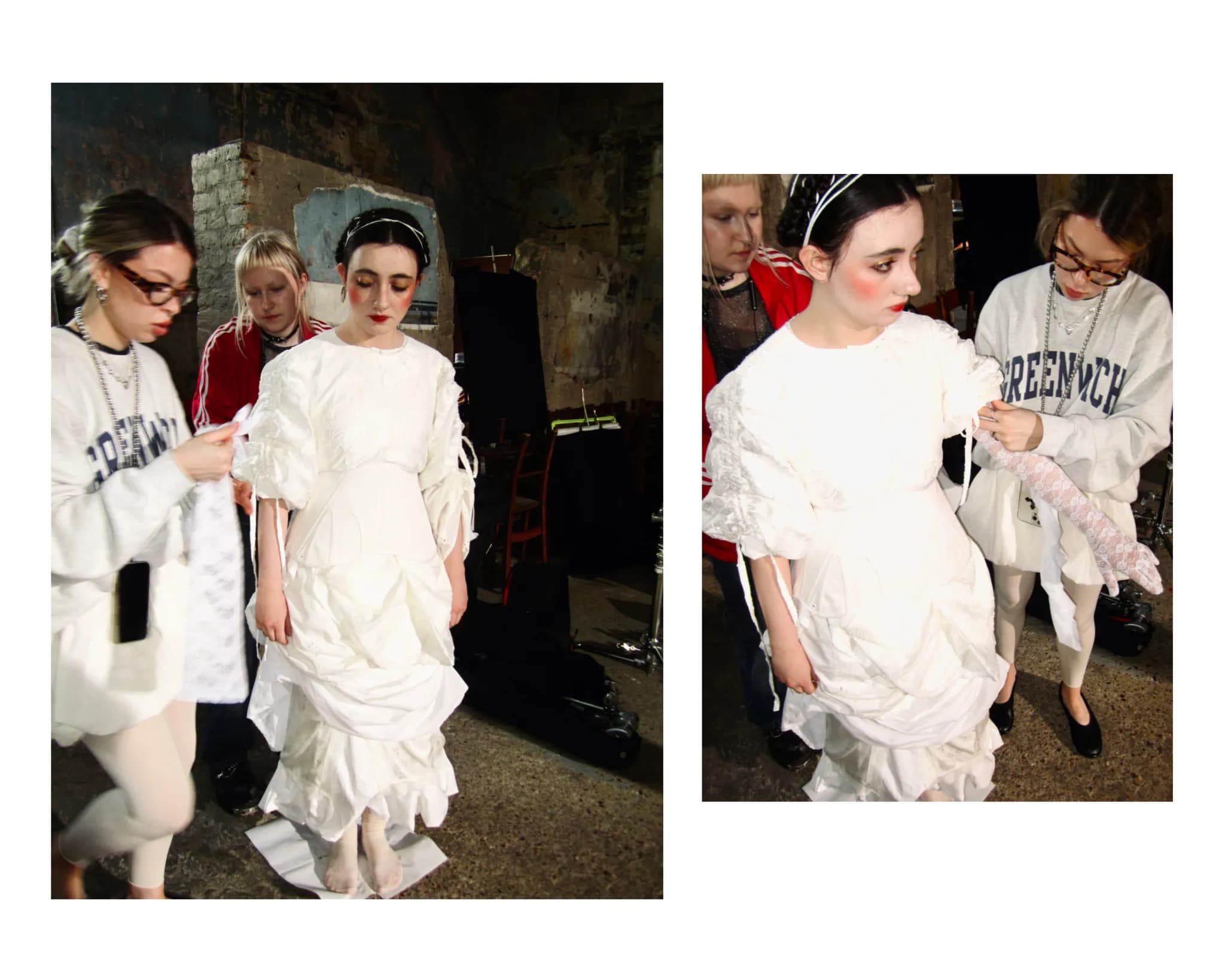 Behind-the-scenes and editorial photography on the Maslenitsa fashion film for Kylbach — 6 of 20