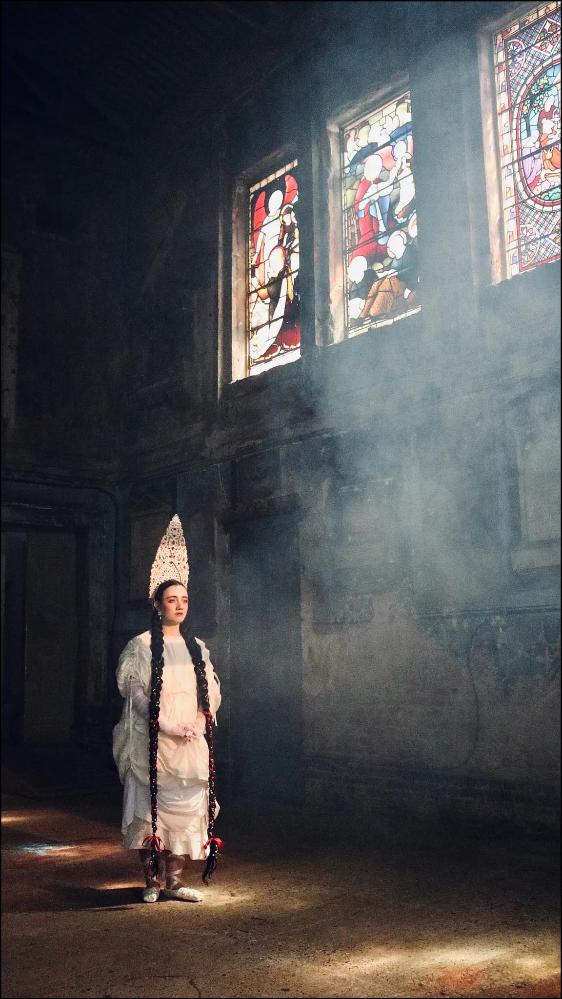 Behind-the-scenes and editorial photography on the Maslenitsa fashion film for Kylbach — 11 of 20