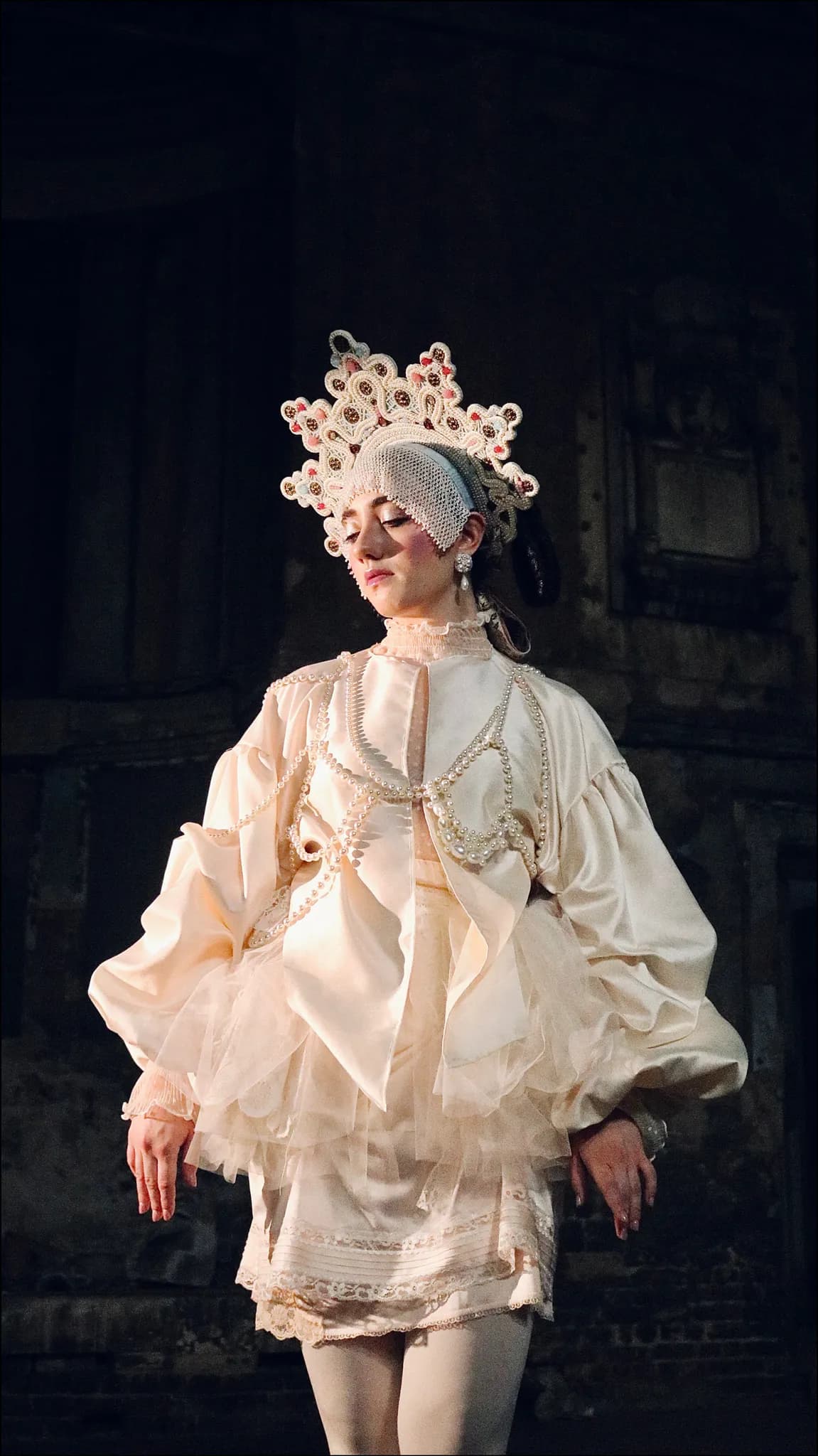 Behind-the-scenes and editorial photography on the Maslenitsa fashion film for Kylbach — 12 of 20