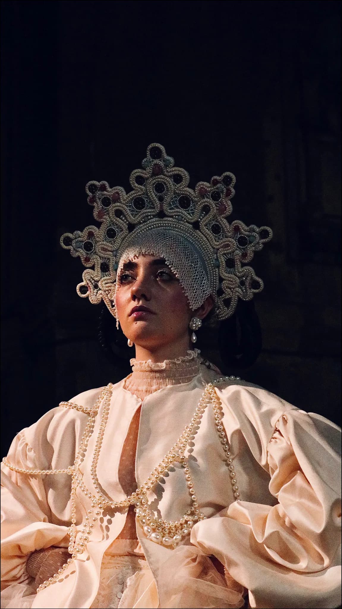 Behind-the-scenes and editorial photography on the Maslenitsa fashion film for Kylbach — 19 of 20