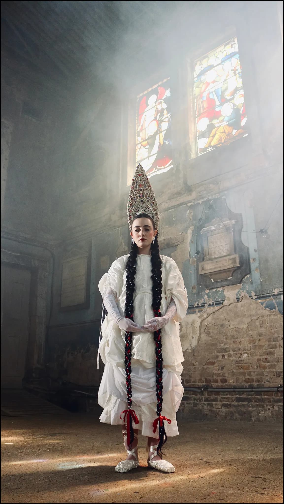 Behind-the-scenes and editorial photography on the Maslenitsa fashion film for Kylbach — 20 of 20