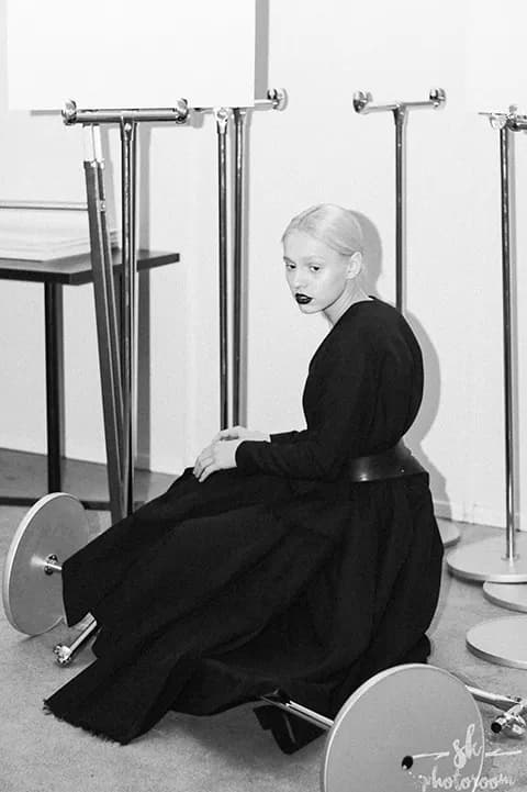 Backstage photography at Mercedes-Benz Fashion Week Russia 2019, Central Manezh, Moscow — 30 of 89