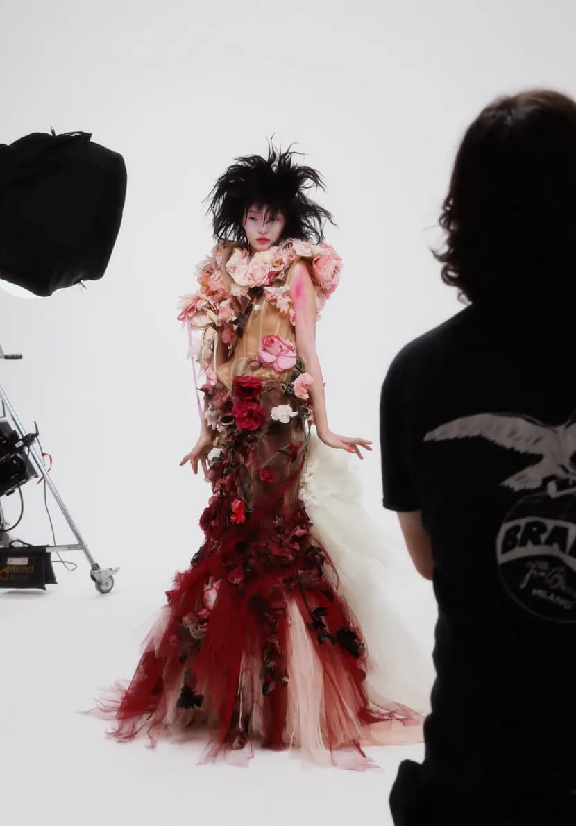Behind the scenes on the Ray-Ban Meta × SHOWstudio shoot for CR Fashion Book — 10 of 101