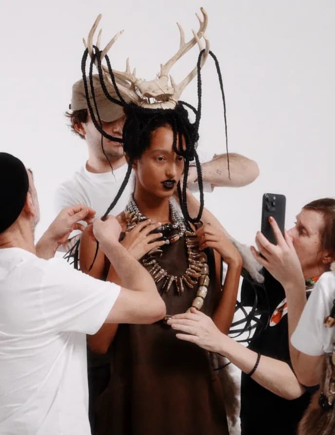 Behind the scenes on the Ray-Ban Meta × SHOWstudio shoot for CR Fashion Book — 6 of 101
