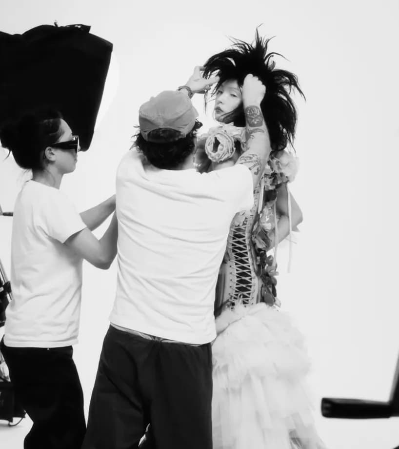 Behind the scenes on the Ray-Ban Meta × SHOWstudio shoot for CR Fashion Book — 84 of 101