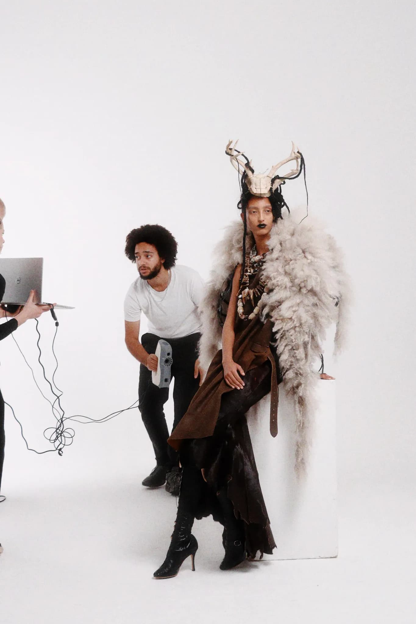 Behind the scenes on the Ray-Ban Meta × SHOWstudio shoot for CR Fashion Book — 25 of 101