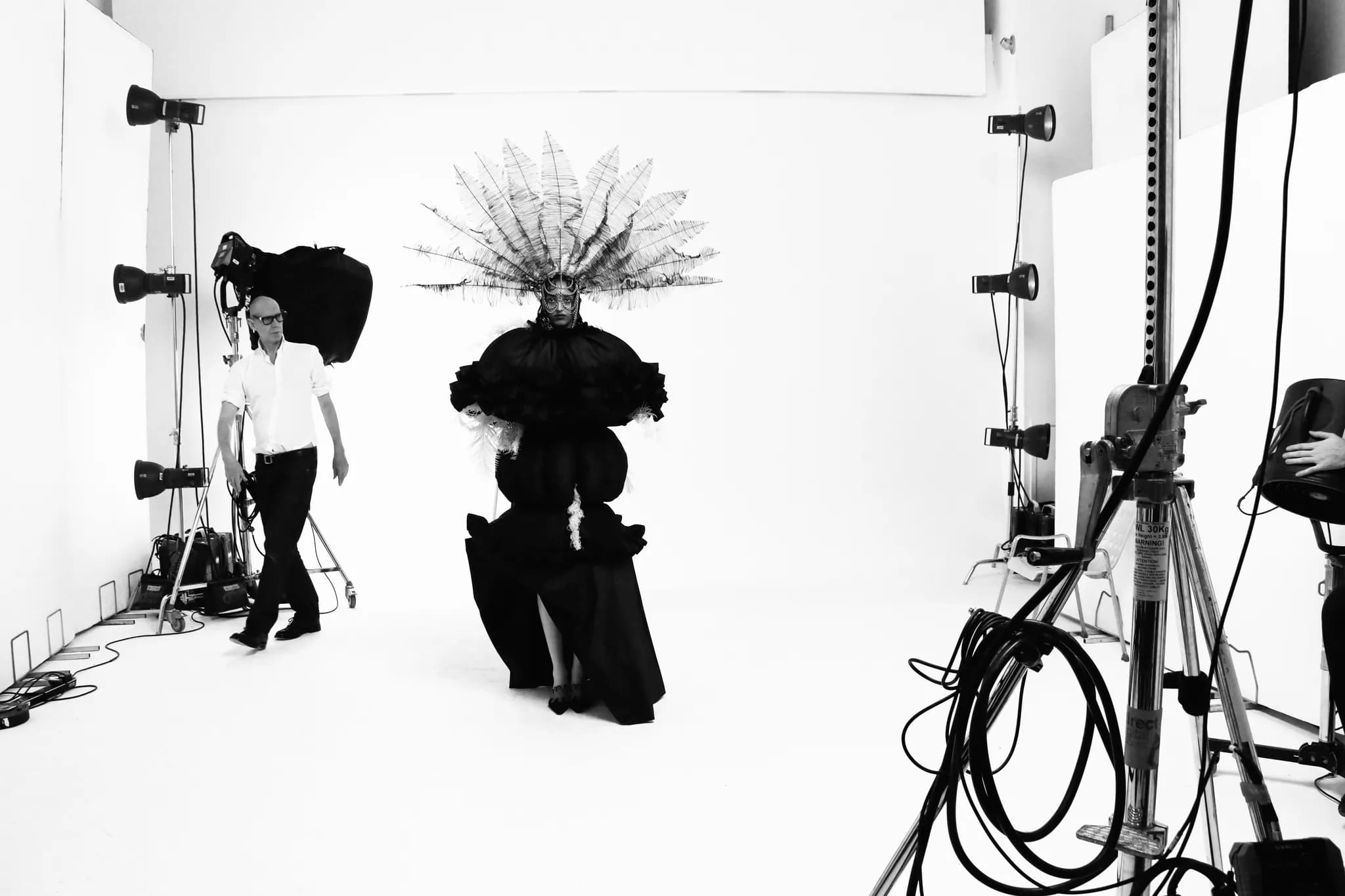 Behind the scenes on the Ray-Ban Meta × SHOWstudio shoot for CR Fashion Book — 40 of 101
