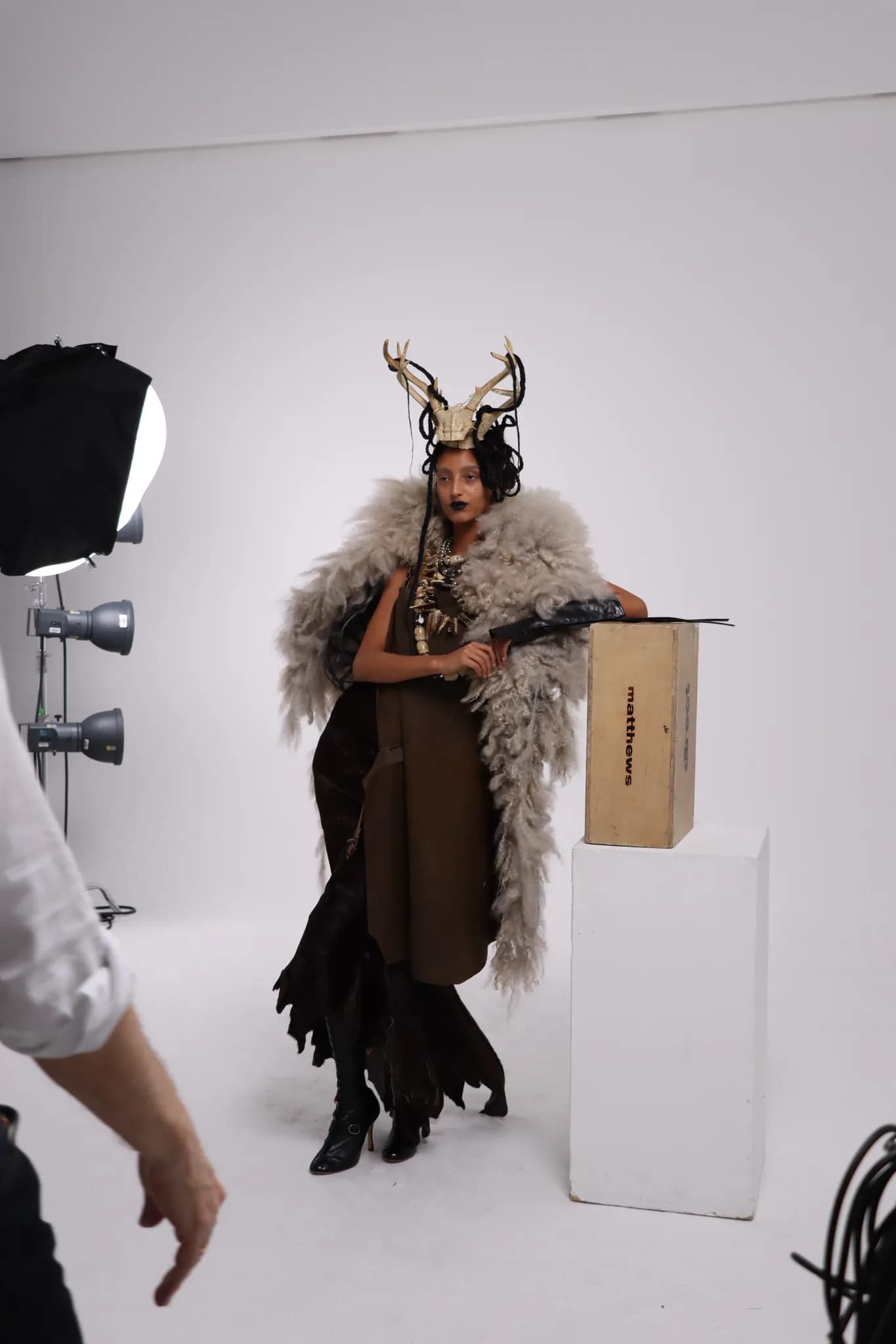 Behind the scenes on the Ray-Ban Meta × SHOWstudio shoot for CR Fashion Book — 7 of 101